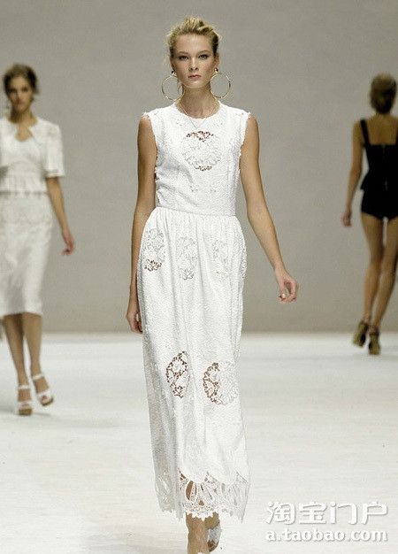 意大利夏女装白色典雅系列