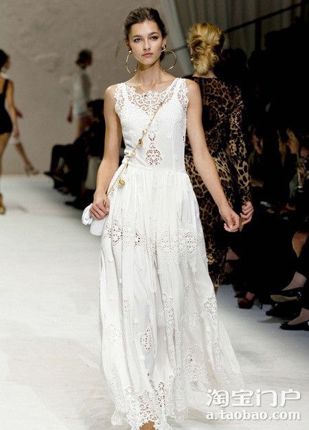 意大利夏女装白色典雅系列